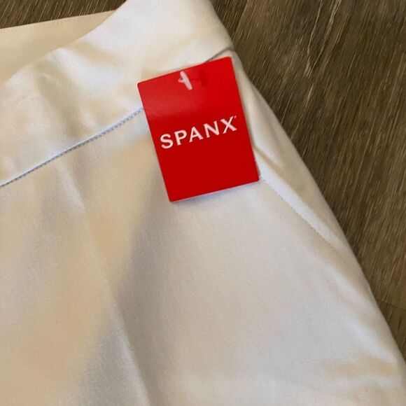 COPY - NWT Spanx Slim Straight leg Pants White Sz S - Picture 4 of 6